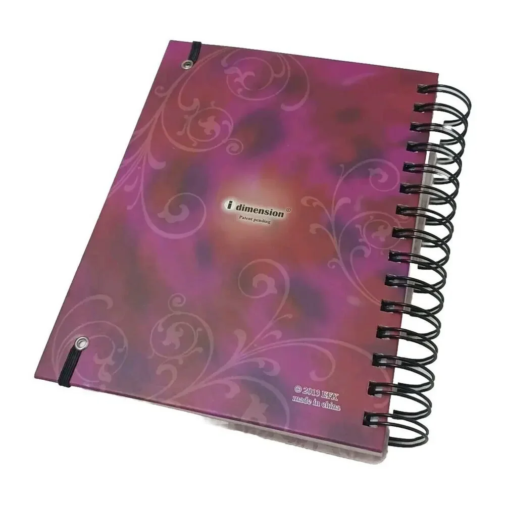 VINTAGE 2013 New!! 3D Dimension MONARCH BUTTERFLY Notebook Bohemian Artsy Hippie